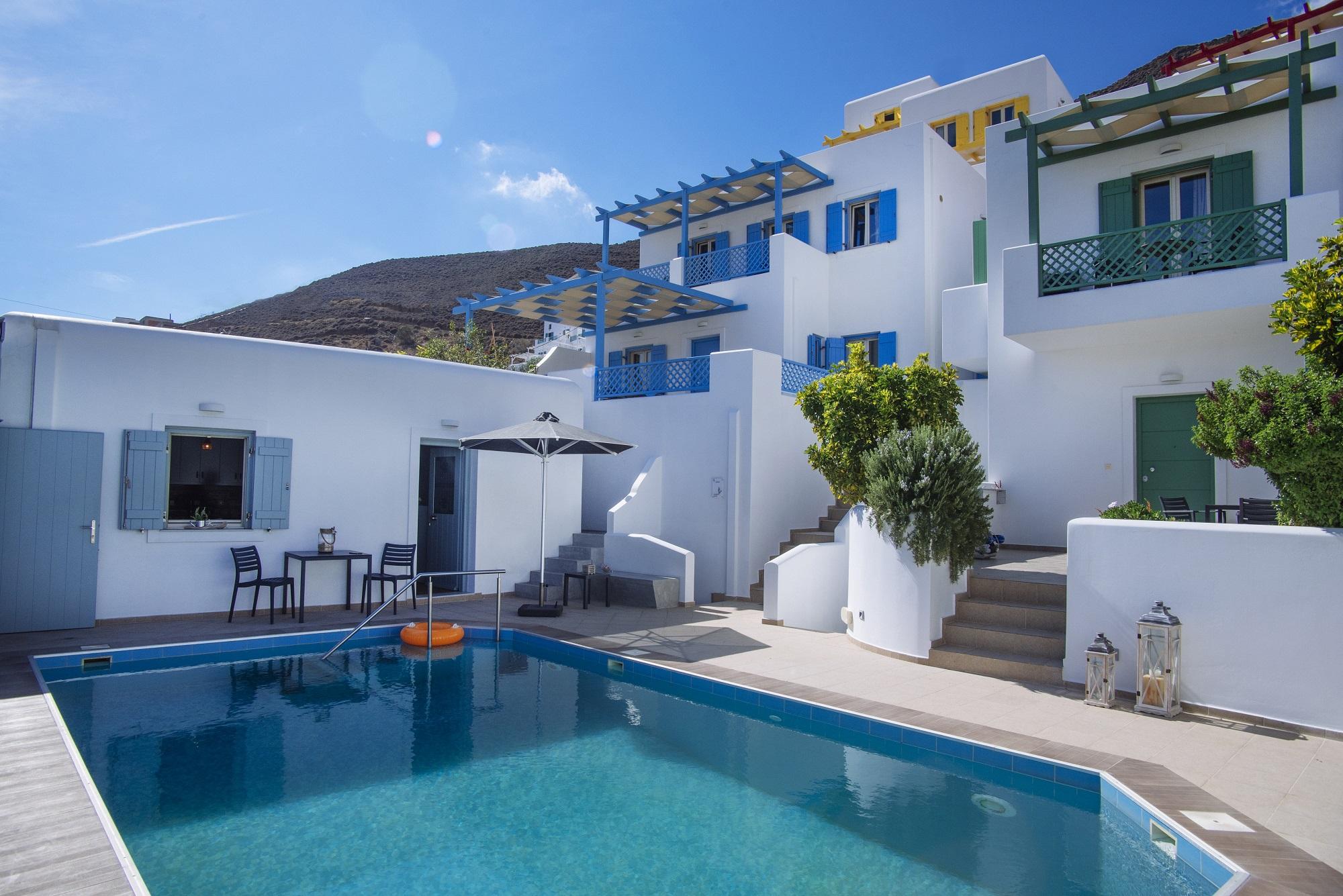 Aelia Apartments & Suites Livadi  Eksteriør bilde