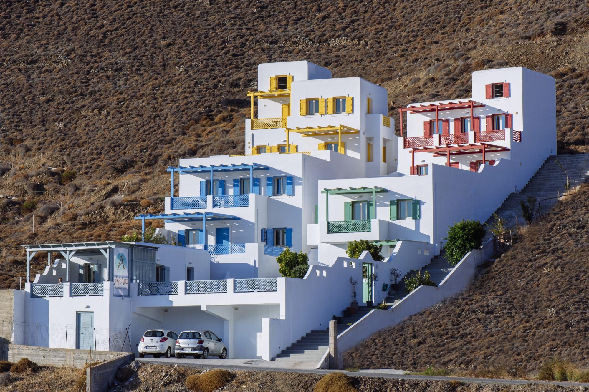 Aelia Apartments & Suites Livadi  Eksteriør bilde